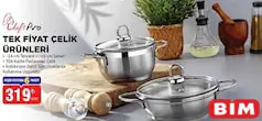 CHEF'S PRO TEK FİYAT ÇELİK ÜRÜNLERİ 14 CM/16 CM
